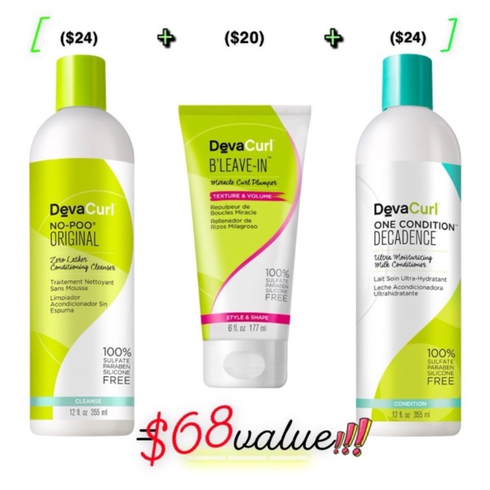Devacurl Bundle For @Theesweetesttea - image 2